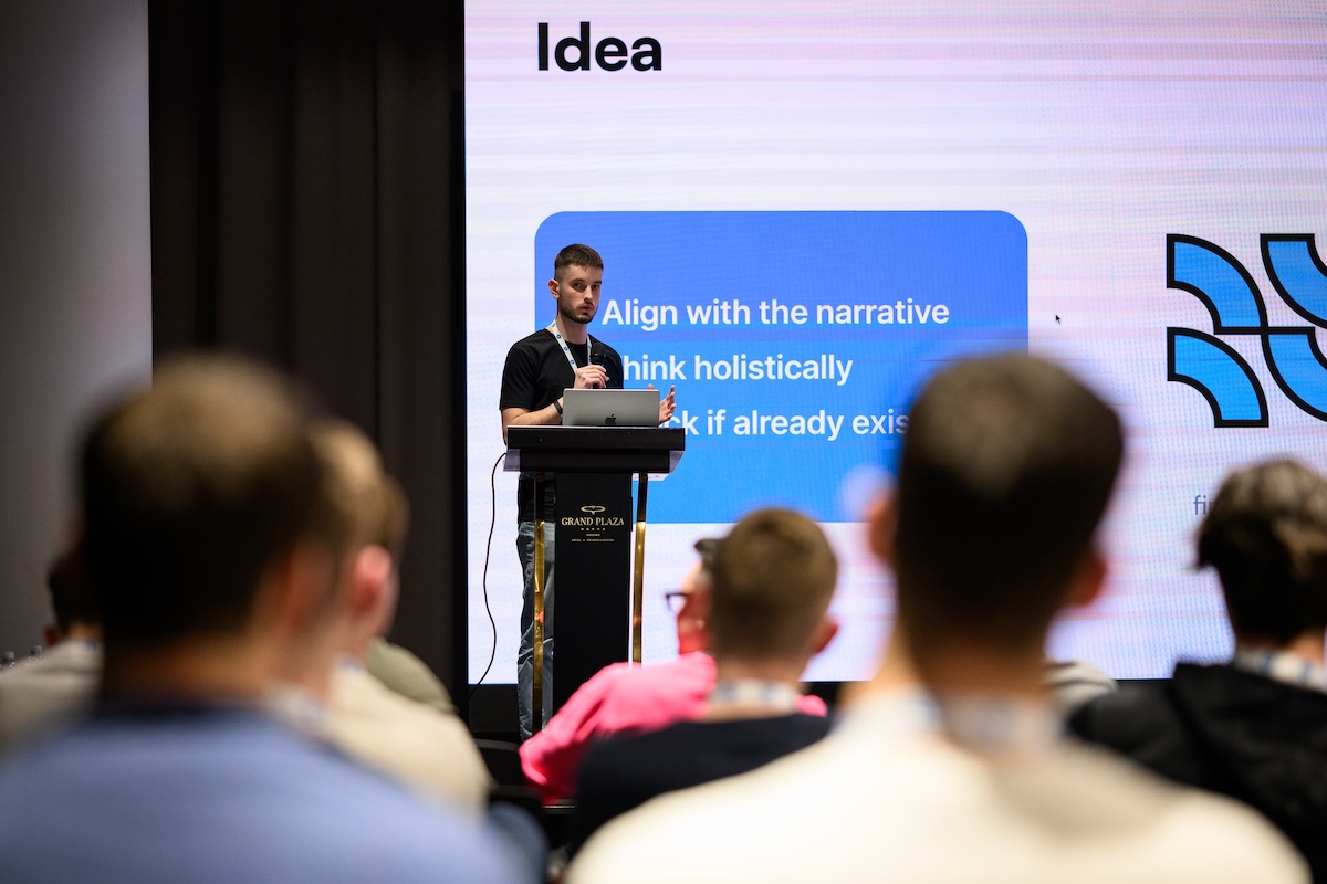 Speaking on MOVE at TON Society Balkans, Belgrade